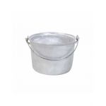 Ceaun tuci aluminiu alimentar, capacitate 5L, fund drept inalt / EXT 8041_2 Engros