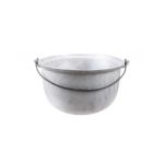 Ceaun tuci aluminiu alimentar, capacitate 6L, fund rotund / EXT 7238 Engros