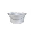 Ceaun tuci aluminiu alimentar, capacitate 8L, fund drept/ EXT 8039_1 Engros