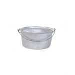Ceaun tuci din aluminiu alimentar, capacitate 3.5L, fund drept / EXT 8019 Engros