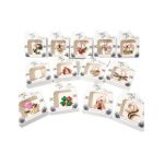 Martisor engros brosa metal set 50/buc pe set diverse brose carton model ghiocei