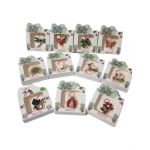 Martisor engros brosa metal set 50/buc pe set diverse brose carton model ghiocei