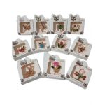 Martisor engros brosa metal set 50/buc pe set diverse brose carton model palarie