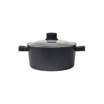 Oala cu capac de sticla, ECO cu diametru de 26 cm, capacitate 4L / ZLN 0850 Engros