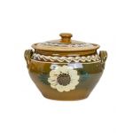 Oala din lut cu capac, diametru 23 cm, capacitate 4l / EXT 10267 Engros
