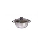 Oala inox cu capac, diametru 20 cm, capacitate 2 L, COCINERA / ZLN 7239 Engros