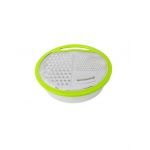 Razatoare cu recipient din plastic si capac, verde / CC9865_1 Engros