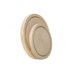 Set 2 bucati tocator rotund din lemn de fag, grosime 2 cm / EXT 6069 Engros