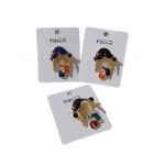 Set engros 12/buc brose elegante "Fetite cu codite"