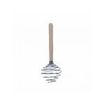 Tel de bucatarie tip spirala, din metal si lemn (mic) / 1411 Engros