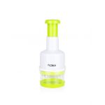 Tocator manual pentru ceapa, 23x9cm, alb-verde / ZLN 2614 Engros