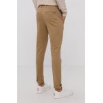 !SOLID Pantaloni bărbați, culoarea galben, cu fason chinos