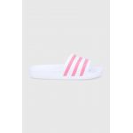 Adidas Performance Papuci GZ5237 femei, culoarea alb