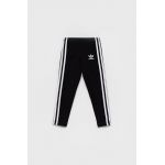 Adidas Originals Leggins copii H25256 culoarea negru, cu imprimeu