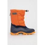 CMP cizme de iarna copii KIDS HANKI 2.0 SNOW BOOTS culoarea portocaliu