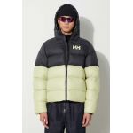 Helly Hansen geacă ACTIVE PUFFY JACKET bărbați, culoarea verde, de iarnă 53523
