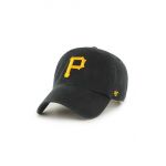 47brand șapcă MLB Pittsburgh Pirates culoarea negru, cu imprimeu  B-RGW20GWS-BKD