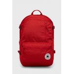 Converse Rucsac culoarea rosu, mare, material neted
