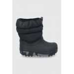 Crocs Cizme de iarnă copii culoarea negru