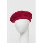 Kangol Beretă de lână culoarea roz, de lână