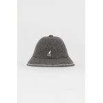 Kangol pălărie culoarea gri, de lână K3181ST.FO039-FO039