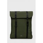 Lefrik Rucsac bărbați, culoarea verde, mare, material neted