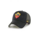 47brand șapcă AS Roma culoarea negru, cu imprimeu  ITFL-BRANS01CTP-BKC