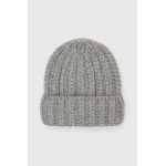 Answear Lab Căciulă de lână culoarea gri, din tricot gros