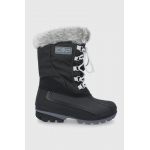 CMP cizme de iarna copii GIRL POLHANNE SNOW BOOTS culoarea negru
