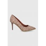 Coach Pantofi cu toc Waverly culoarea maro G4374