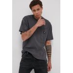 Vans Tricou din bumbac culoarea gri, material neted