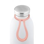 24bottles - Suport pentru sticle Bottle.Tie.Lightpink-PinkMarble