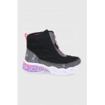 Skechers Cizme de iarnă copii culoarea negru