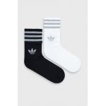 adidas Originals șosete (2-pack) HC9543 HC9543-BLK/WHT