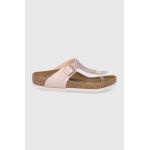 Birkenstock slapi copii culoarea auriu