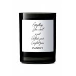 Candly - Lumanare parfumata de soia Everything you want is just outside your comfort zone 250 g