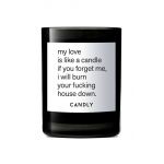 Candly - Lumanare parfumata de soia My love is like a candle 250 g