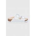 Birkenstock slapi copii culoarea argintiu