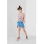 4F pantaloni scurti copii neted, talie reglabila