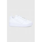 adidas Originals ghete de piele Forum Bold FY9042 culoarea alb FY9042