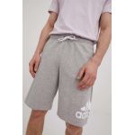 adidas pantaloni scurti EB5260 barbati, culoarea gri, melanj