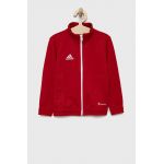 adidas Performance bluza copii H57563 culoarea rosu, neted