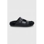 Hugo slapi de piele femei, culoarea negru