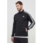 adidas bluză H46099 bărbați, culoarea negru, cu imprimeu  H46099