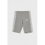 adidas Originals pantaloni scurti copii HD2039 culoarea gri, cu imprimeu