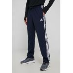 adidas pantaloni GK8981 barbati, culoarea albastru marin