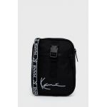 Karl Kani borsetă culoarea negru KKMACCQ12002-black