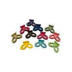 En-gros Cleste pentru par, model Fluture, marime medie, din silicon