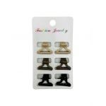 En-gros Set 6Clesti pentru par marime mica 3cm, din silicon