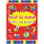 Invat sa numar romana-engleza. Carte de colorat - Brown Watson